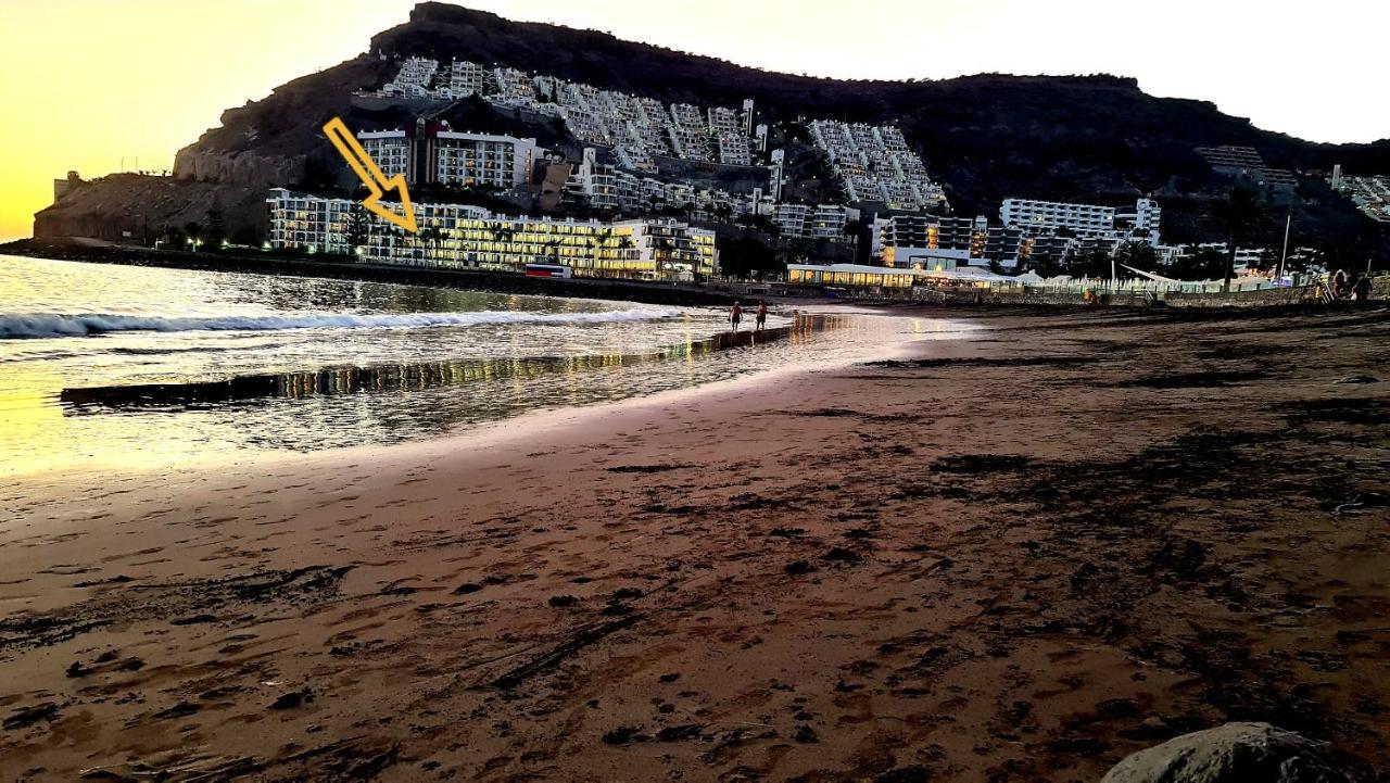 Oceanfront Deluxe-45M,Heated Pools,2Aircondition, 2Tv-65",Dishwasher,600Mb,Lift,Amadores View ! Playa Del Cura  Buitenkant foto
