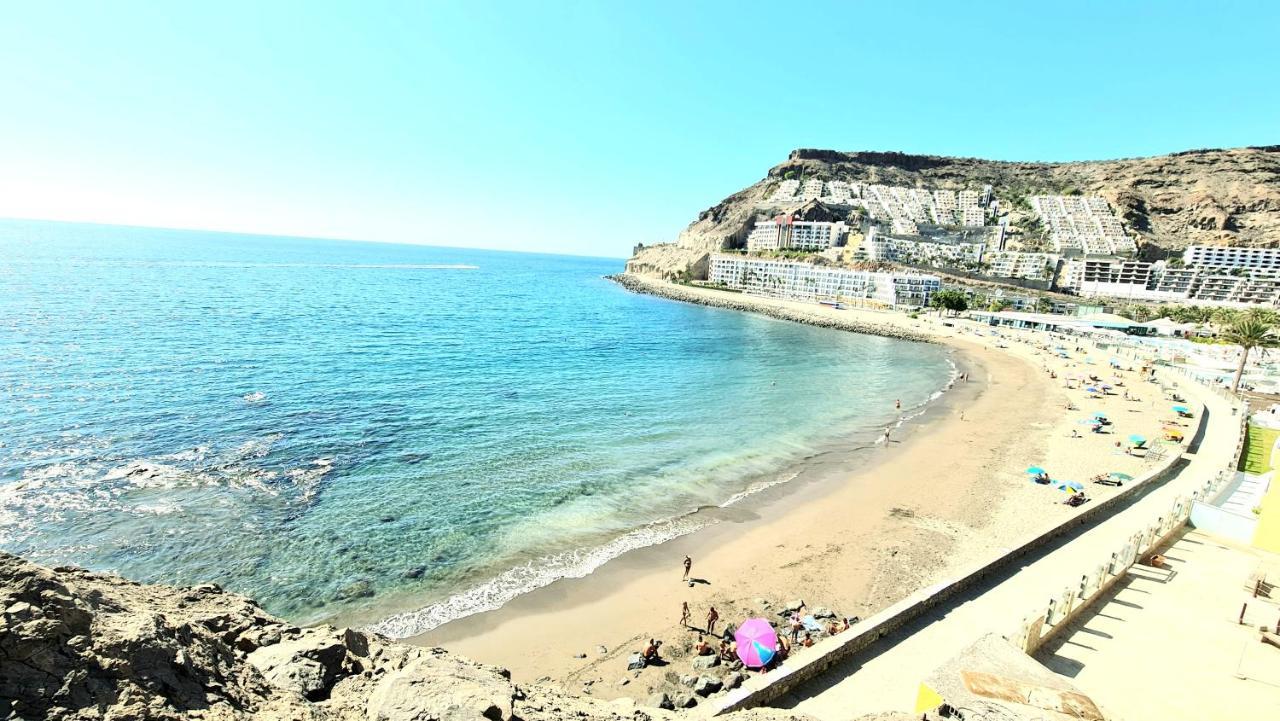 Oceanfront Deluxe-45M,Heated Pools,2Aircondition, 2Tv-65",Dishwasher,600Mb,Lift,Amadores View ! Playa Del Cura  Buitenkant foto