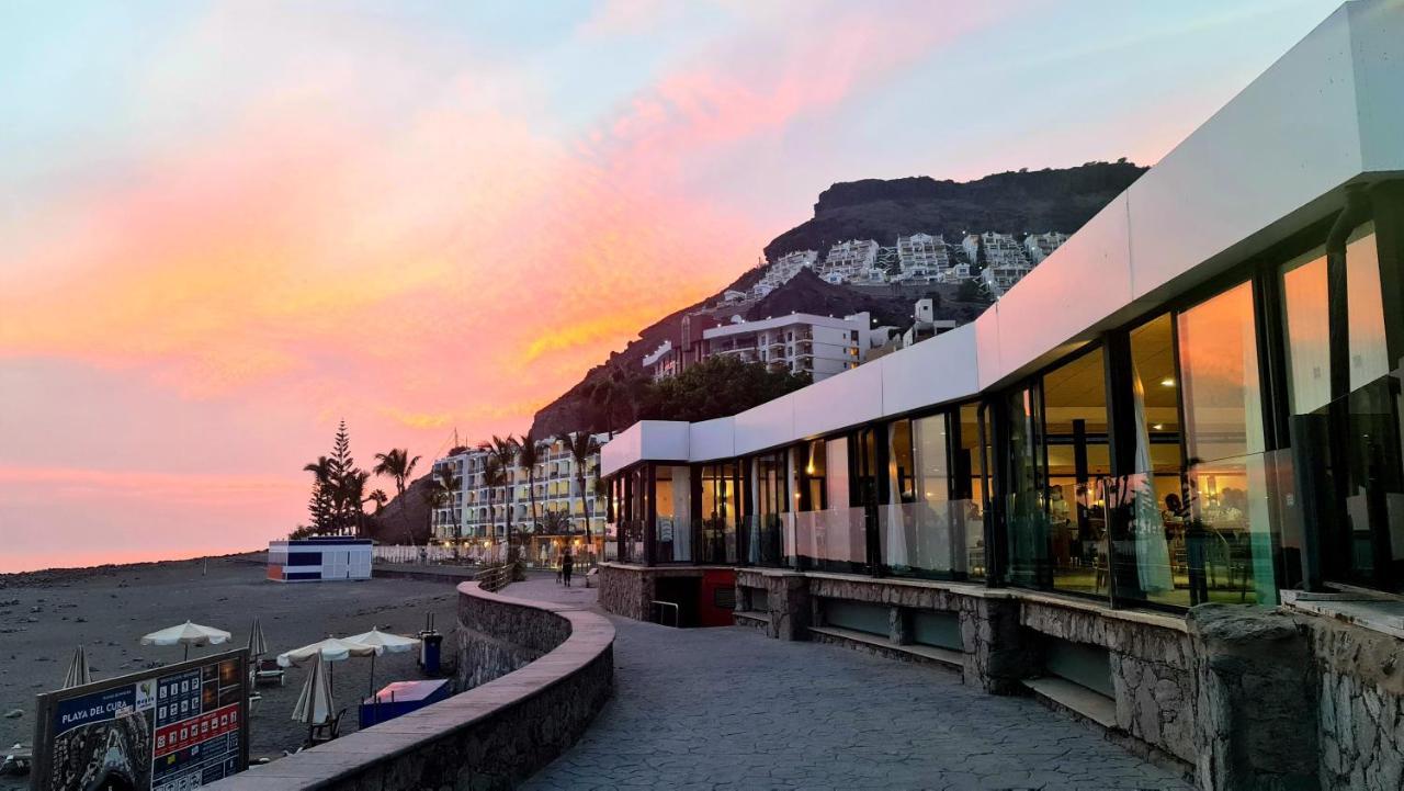 Oceanfront Deluxe-45M,Heated Pools,2Aircondition, 2Tv-65",Dishwasher,600Mb,Lift,Amadores View ! Playa Del Cura  Buitenkant foto
