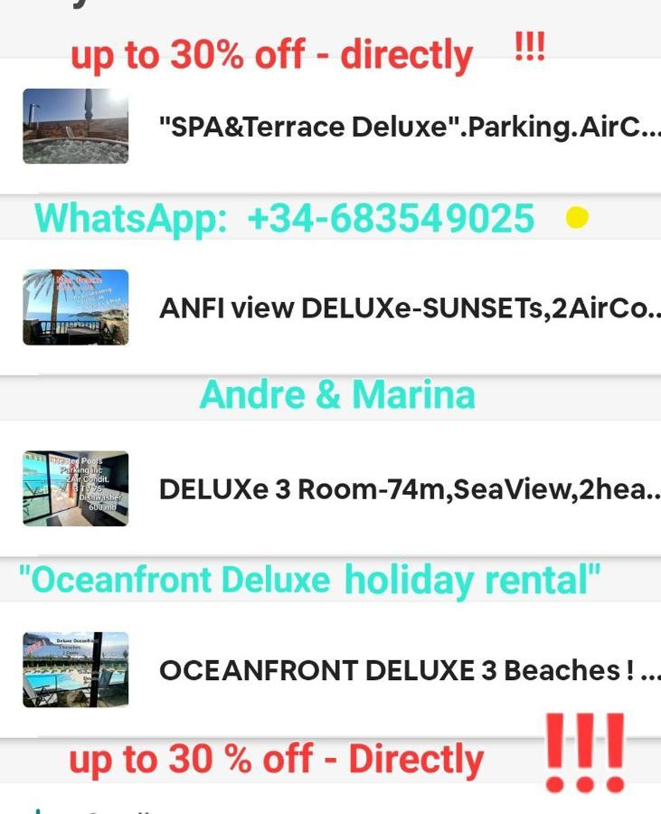 Oceanfront Deluxe-45M,Heated Pools,2Aircondition, 2Tv-65",Dishwasher,600Mb,Lift,Amadores View ! Playa Del Cura  Buitenkant foto