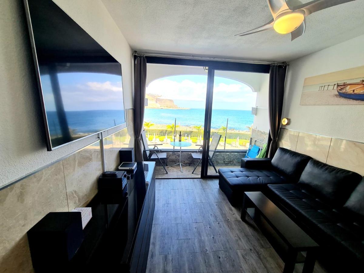 Oceanfront Deluxe-45M,Heated Pools,2Aircondition, 2Tv-65",Dishwasher,600Mb,Lift,Amadores View ! Playa Del Cura  Buitenkant foto